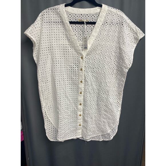 Marine Layer Eyelet Airy Tunic size small NWT (b40) - Picture 3 of 7